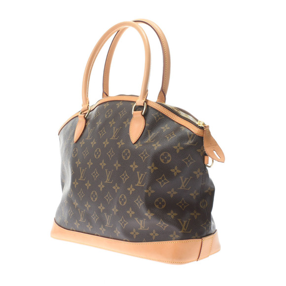 Louis Vuitton Lockit Brown Monogram Canvas Handbag - Picture 2 of 16